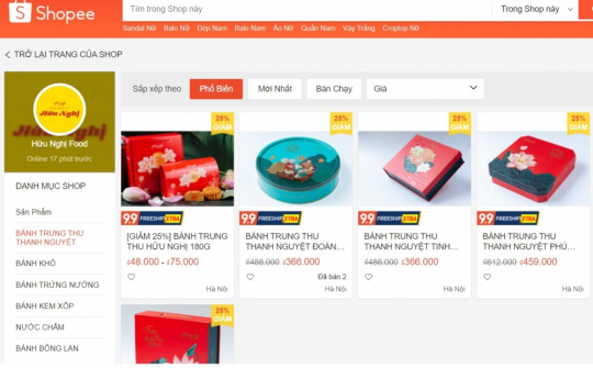 Hà Nội: Tăng cường kiểm tra, kiểm soát các trang thương mại điện tử bán bánh trung thu